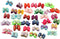 PET SHOW Mixed Styles Pet Cat Puppy Topknot Hair Bows with Rubber Bands, Assorted Pack of 20