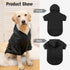 BINGPET Dog Hoodies - Fleece Lined Fall Sweatshirt for Small Medium Large Dogs & Cats