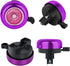 MZELQ Bicycle Bell, Cute Clear Sound Adjustable Size Aluminum Bike Accessories, Bell Ring for Girls, Women, Kids, Adults