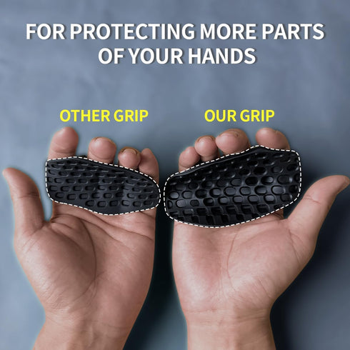 CutS (1 Weight Lifting Grips for Men & Women, Non-Slip Rubber Gym Grips for Hand Protection, Weightlifting Grips