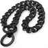 15mm Strong Silver Gold Stainless Steel Slip Dog Collar, Metal Training Choke Chain for Large Dogs, 26inch