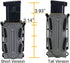 IDOGEAR 9mm Mag Pouches, Soft Shell Tactical Magazine Pouch for Belt