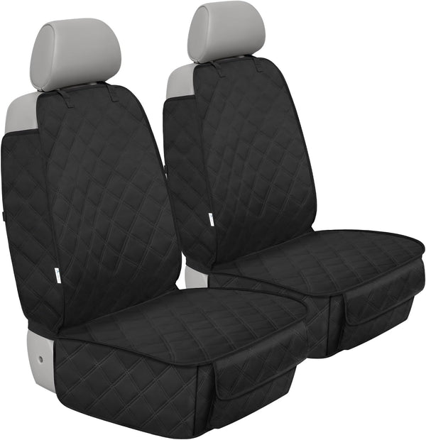 ALLANSING Front Seat Cover for Dogs with Side Flaps, Heavy Duty 900D