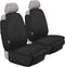 ALLANSING Front Seat Cover for Dogs with Side Flaps, Heavy Duty 900D