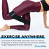 Natural Pilates Booty Bands, 3 Levels of Strength, Fabric Resistance Bands for Women, Non-Slip Butt Bands