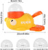 Nuytghr 8.66x5.51x4.33inches Interactive Food Dispenser for Cats, Automatic Cartoon Feeder, Duck-Shaped Cat Feeder