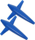 Ciieeo 2pcs Offshore Saltwater Trolling Bird Shaped Fishing Teaser Lures Blue Floating