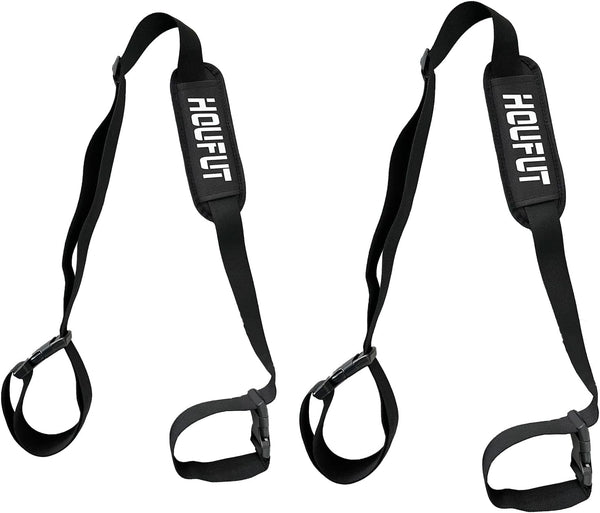 Houfut 2 Pack Carry Strap for Beach Chair Folding Chair, Adjustable Shoulder Strap