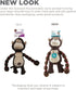 Outward Hound Thunda Tugga Gorilla Plush & Squeaky Dog Tug Toy