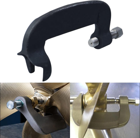 Prop Puller for Ski Wakeboard Surf Propellers, C Clamp Puller for 3/4'' to 1-1/8'' Shaft