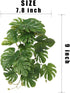 WOLEDOE 2Pack Reptile Fake Plants for Terrarium, Snake Tank Accessories, Habitat Decor Artificial Hanging Plants