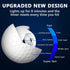 THIODOON Glow in The Dark Golf Balls Light Activated 6 Pack, LED Golf Balls for Night Golfing
