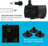 PULACO 95GPH Mini Submersible Water Pump for Aquarium, Fish Tank, Pond, Fountain, Hydroponics
