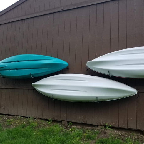 Kayak Storage Racks, 15.3 Inch Wall Mount Hooks for Kayaks, SUP, Paddle Boards, Heavy Duty