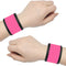 LED Slap Bracelets - Light Up Armbands, Glow in The Dark Safety Reflective Running Gear for Runners, Walkers