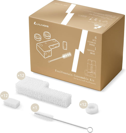 Cat Water Fountain Filter Sponge Replacement Foam Filters Compatible with Automatic Pet