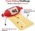 CHEWFFON Interactive Snuffle Sausage Dog Toy, Crinkle Puzzle Enrichment Toy with Treat Pockets, Nose Work Toy