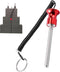 Universal Magnetic Weight Stack Pin with Pull Rope, Heavy Duty Pin Insert for Home or Commercial Gym Accessories (Red)