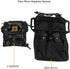 Tactical Military MOLLE Pouch, Rapid First-aid Belt Pouch, Survival Med Roll Carrier with Hypalon Handle