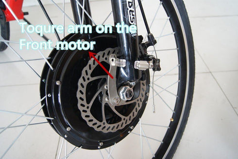 NBPOWER Torque Arm - Universal for E-Bike Bicycle, M14 for E-Bike Conversion Kit, Front or Rear