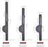 Portable Fishing Rod Case, Folding Fishing Pole Bag for Tackle Protective Cover, Special Design for Fishing Poles with
