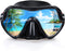 Professional Snorkel Diving Mask, Ultra Clear Lens with Wide View Tempered Glass Goggles, Anti-Leakage Scuba Mask