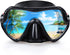 Professional Snorkel Diving Mask, Ultra Clear Lens with Wide View Tempered Glass Goggles, Anti-Leakage Scuba Mask