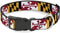 Buckle-Down Plastic Clip Collar, Maryland Flags, 1" Wide, Fits 15-26" Neck, Large