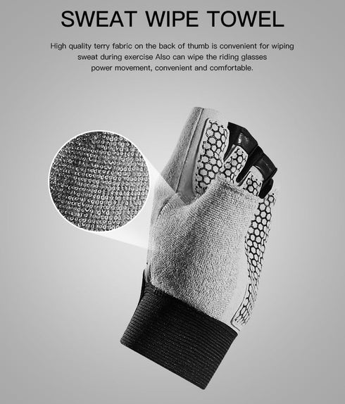 SUJAYU Workout Gloves for Men Workout Gloves Women, Dual Adjustable Strap Heavy Weight Lifting Glove, Silicone