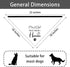 2 PCS Mom Dad are Getting Me a Human Dog Bandanas Pet Dog Pregnancy Announcement Gender Reveal Photo Prop Pet Scarf Decorations Accessories for Dog Lovers Owner Gift