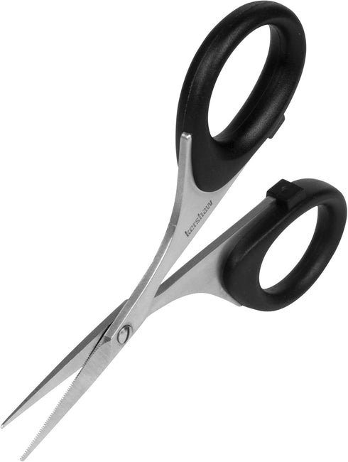 Kershaw Skeeter 3 Precision Fine Tip Scissors, Professional Grade for Fly Tying and Trimming, Black