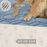 Waterproof Anti-Slip Dog Bed Cover and Pet Blanket Sofa Mat, Incontinence Mattress Protectors for Most Pets, 68x82