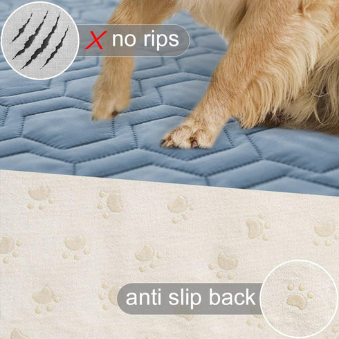 Waterproof Anti-Slip Dog Bed Cover and Pet Blanket, 40x50 Inch Sofa Pet Bed Mat for Cats Dogs