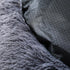 Fluffy Calming Donut Dog Bed & Cat Bed, Round Warm Nest for Pets Up to 3Kg