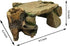 Resin Hideout Shelter for Shrimp and Crawling Pets, Aquarium Tortoise Cave Decorations, Spacious Betta Fish Resting Spot