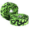 KINGOU Black & Green Camouflage EVA Road Bike Handlebar Tape, 2PCS Per Set