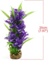 uxcell 8 Inches Plastic Plant Ornament Aquarium Terrarium Decor for Reptiles and Amphibians