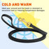 Viper Biothane Working Tracking Lead Leash, Long Line for Dogs, Black, 1/2" x 15ft