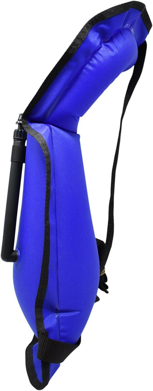 Scuba Choice Adult Royal Blue Snorkel Vest with Crotch Strap, Size XL