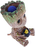 SLOCME Aquarium Groot Air Bubbler Decorations with Air Bubbler Stone - Oxygen Pump Resin Crafts for Fish Tank Decor