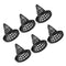 Yardwe 6Pcs Portable Fishing Cage Lids 4.13In Lightweight Covers for EEL Shrimp