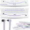 RYERCAT Lavender Dual Sided Cat Toothbrush - Only 8mm Wide to fit