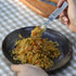 Roxon C2 Camping Utensil, 2 in 1 Detachable Folding Cutlery with Fork & Spoon for Outdoor, Hiking, Easy Carry