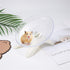 Silent Running Hamster Flying Saucer Exercise Wheel for Hamsters, Gerbils, Mice, Hedgehog, and Other Small Pets (White)