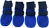 Dog Shoes Soft and Lightweight with Breathability - Set of 4 Size X-Small Blue for Spring Summer and Fall