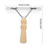 iplusmile Dematting Brush Rake Comb for Horse Pet, Gentle Grooming Brush Wood Hand Undercoat Scrubber Pet Combing Kit with Wood Handle for Horses Dogs Shedding Grooming
