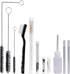 17pcs Nozzles (22) Multi-Purpose Spray Gun Cleaning Kit,Nylon Brushes Paint Gun Cleaning Kit Mini Brushes & Needles