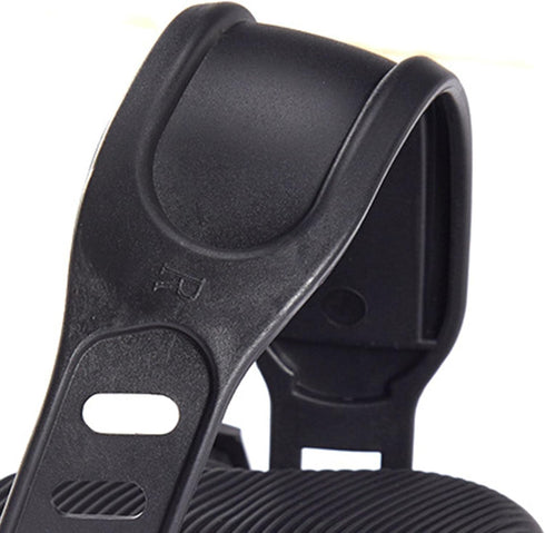kowaku 1/2-9/16-Inch Exercise Bike Pedals with Adjustable Straps Non Slip Spindle Pedal