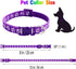 YOY 25 pcs/Set Soft Nylon Adjustable Reusable Washable Puppy Whelping ID Collars for Breeders, Neck 8" - 13"
