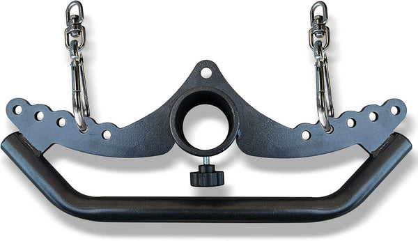KORIKAHM Home Gym Fitness Spreader Bar Multi-Grip Wide Lat Pull Down Bar for Cable Pulley System